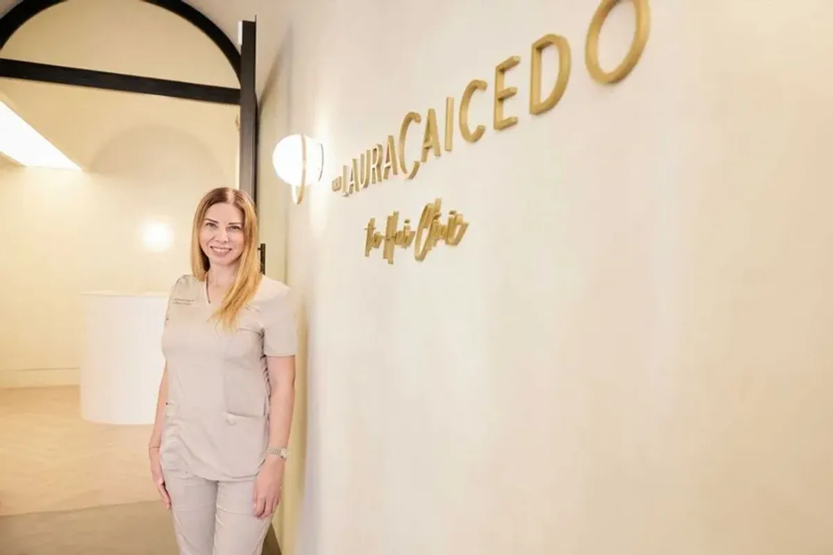 Dra Laura Caicedo, The Hair Clinic, Valencia, Spain